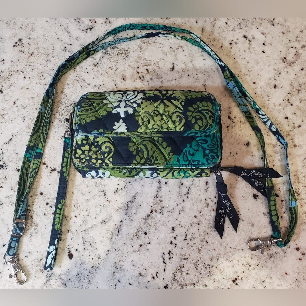 Vera Bradley Quilted Wristlet/Crossbody